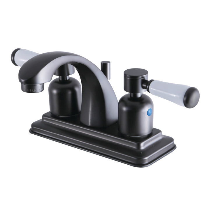 Kingston Brass KB4645DPL 4 in. Centerset Bathroom Faucet, Oil Rubbed Bronze