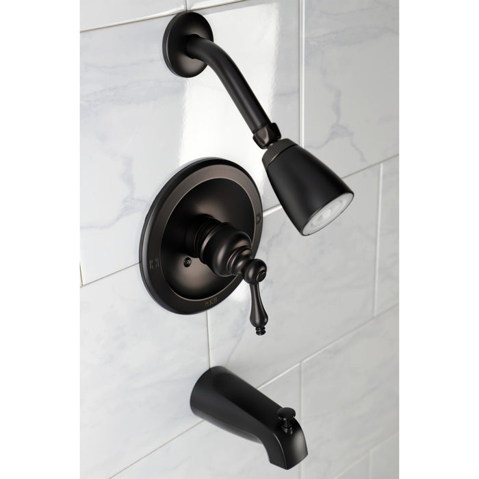 Kingston Brass KB535AL Tub and Shower Faucet, Oil Rubbed Bronze