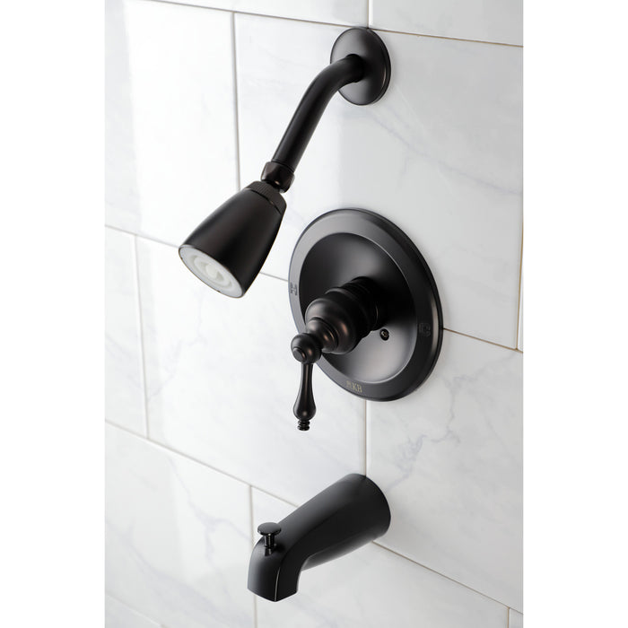 Kingston Brass KB535AL Tub and Shower Faucet, Oil Rubbed Bronze