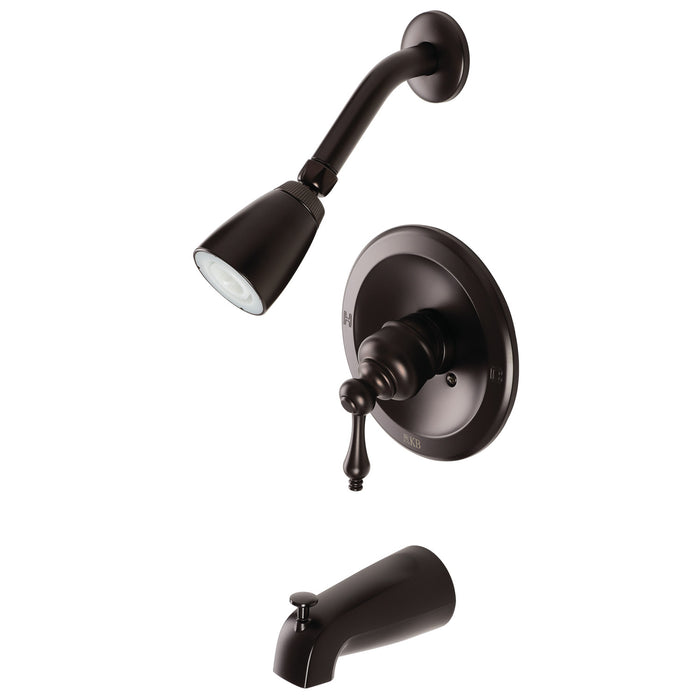 Kingston Brass KB535AL Tub and Shower Faucet, Oil Rubbed Bronze