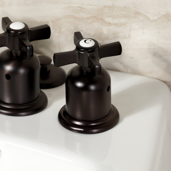 Kingston Brass KB6325ZX Millennium Three-Handle Bidet Faucet, Oil Rubbed Bronze