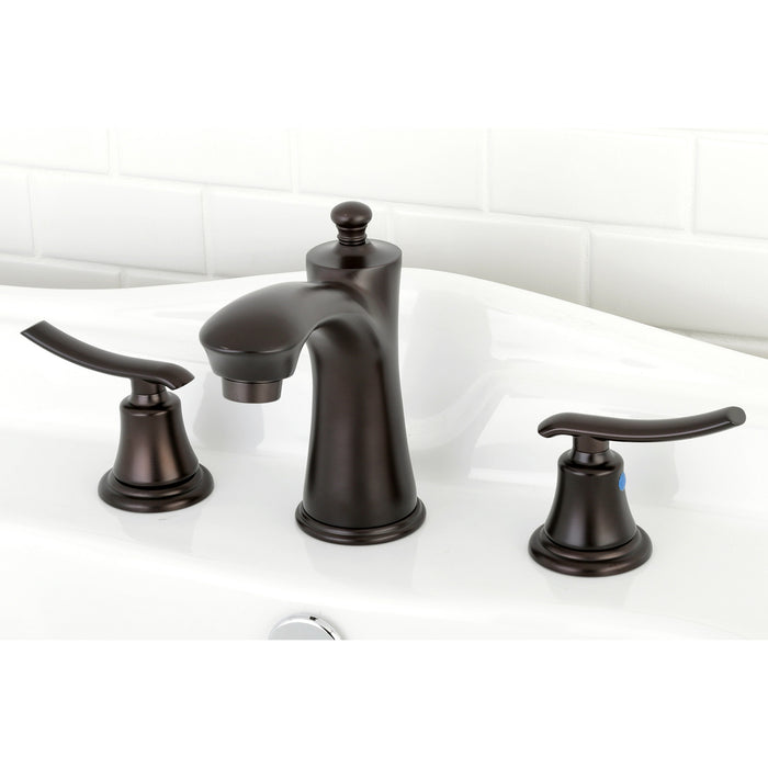 Kingston Brass KB7965JL 8 in. Widespread Bathroom Faucet, Oil Rubbed Bronze