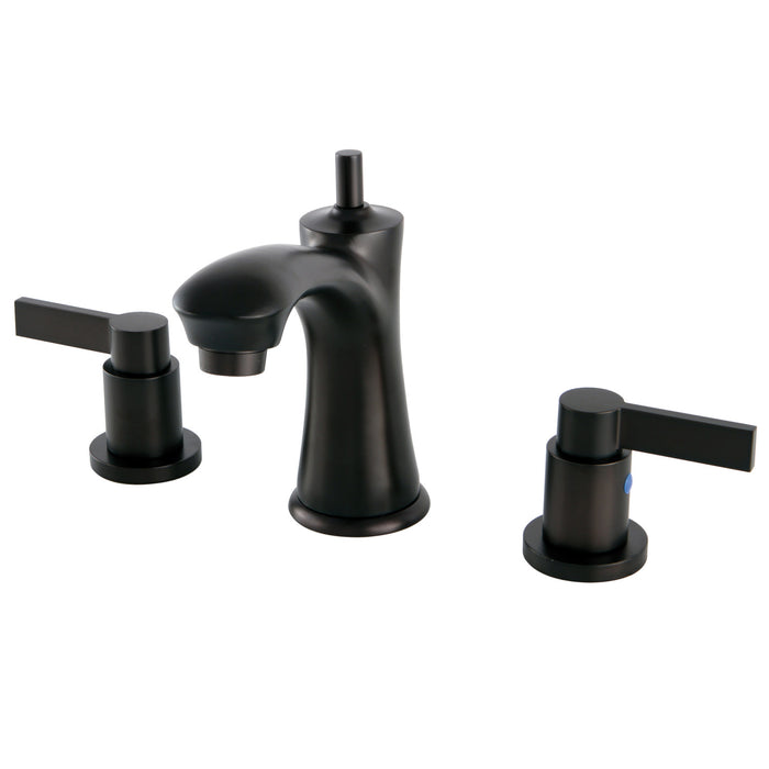 Kingston Brass KB7965NDL 8 in. Widespread Bathroom Faucet, Oil Rubbed Bronze