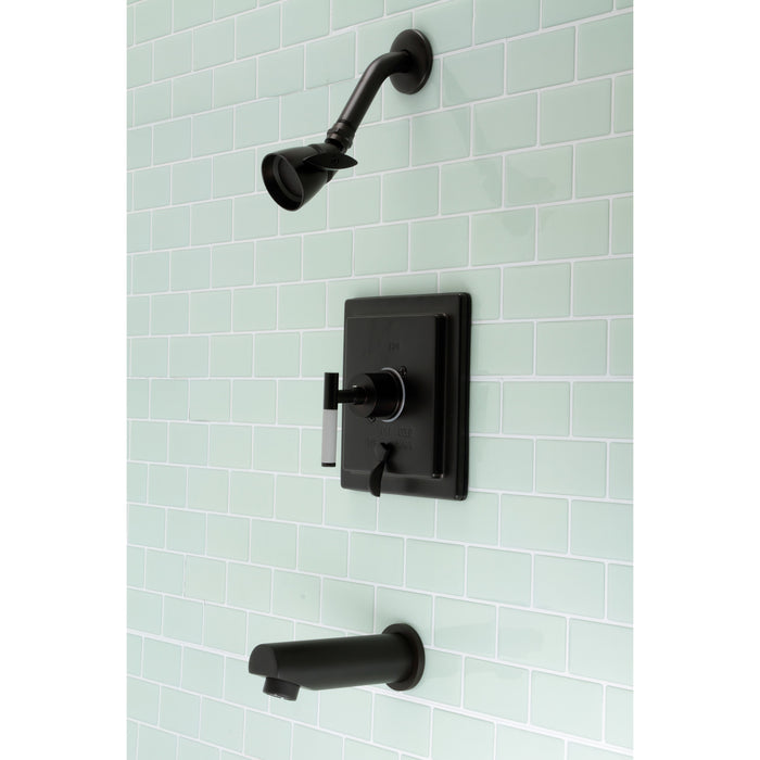 Kingston Brass KB86550CKL Kaiser Single-Handle Tub and Shower Faucet, Oil Rubbed Bronze