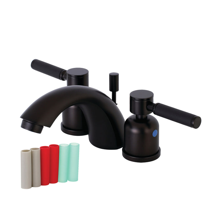 Kingston Brass KB8955DKL Kaiser Mini-Widespread Bathroom Faucet, Oil Rubbed Bronze