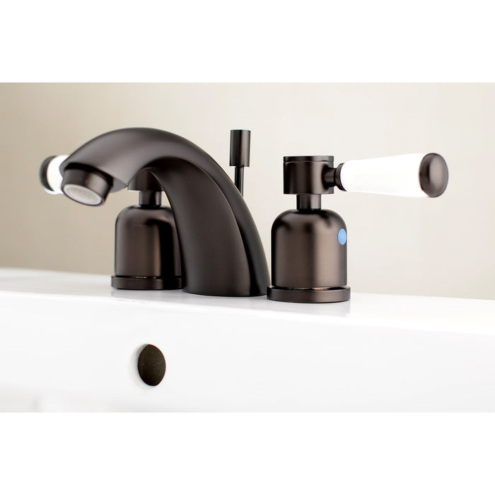 Kingston Brass KB8955DPL Paris Mini-Widespread Bathroom Faucet, Oil Rubbed Bronze