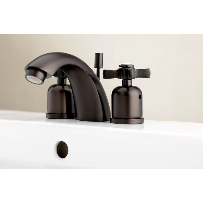 Kingston Brass KB8955ZX Millennium Mini-Widespread Bathroom Faucet, Oil Rubbed Bronze