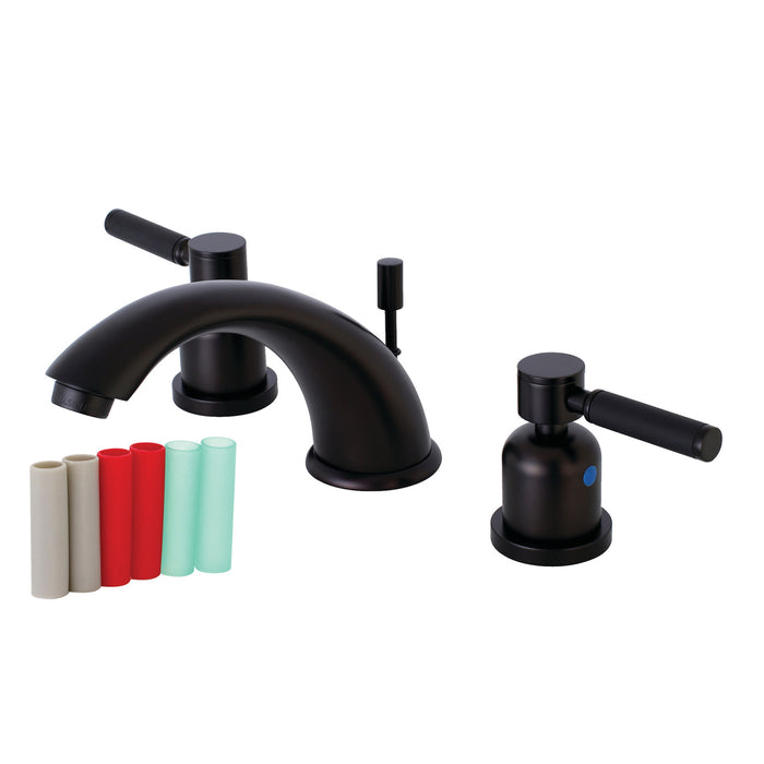 Kingston Brass KB8965DKL 8 in. Widespread Bathroom Faucet, Oil Rubbed Bronze