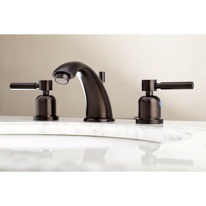 Kingston Brass KB8965DL 8 in. Widespread Bathroom Faucet, Oil Rubbed Bronze