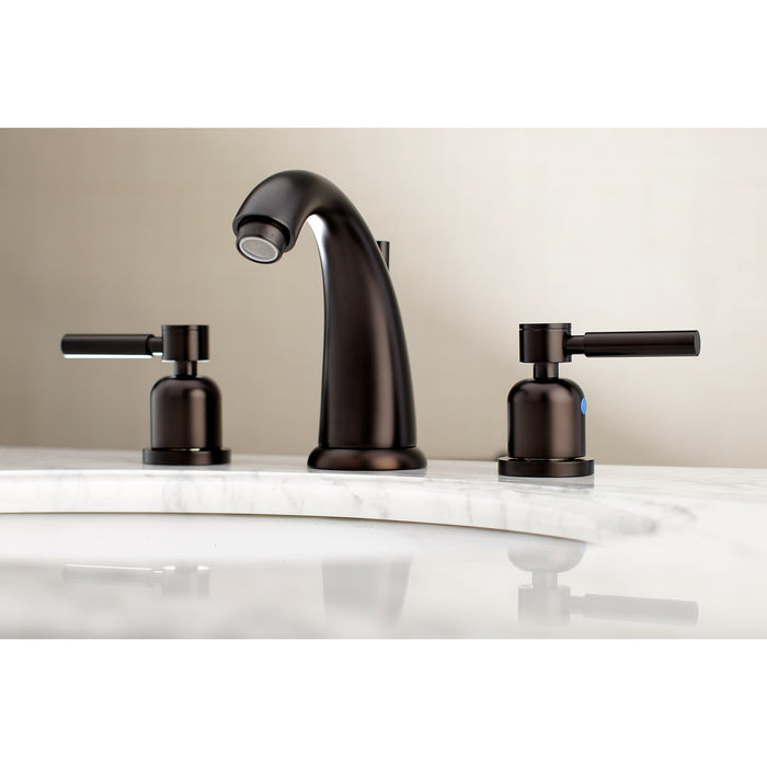 Kingston Brass KB8985DL 8 in. Widespread Bathroom Faucet, Oil Rubbed Bronze