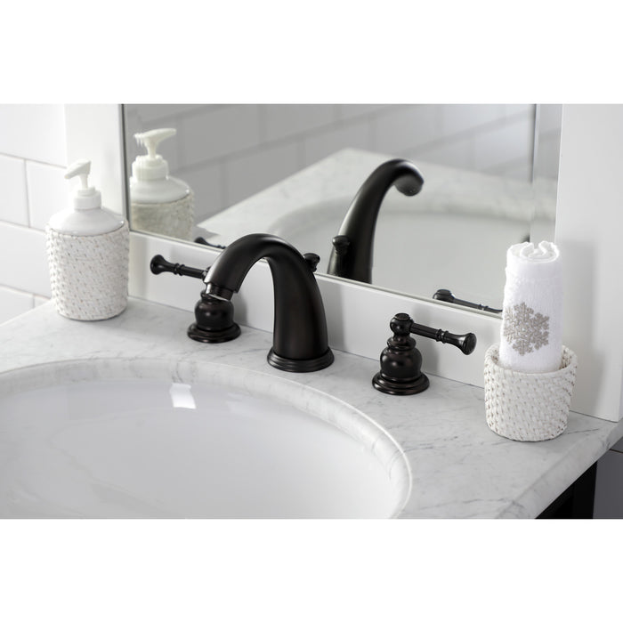 Kingston Brass KB985NL Widespread Bathroom Faucet, Oil Rubbed Bronze