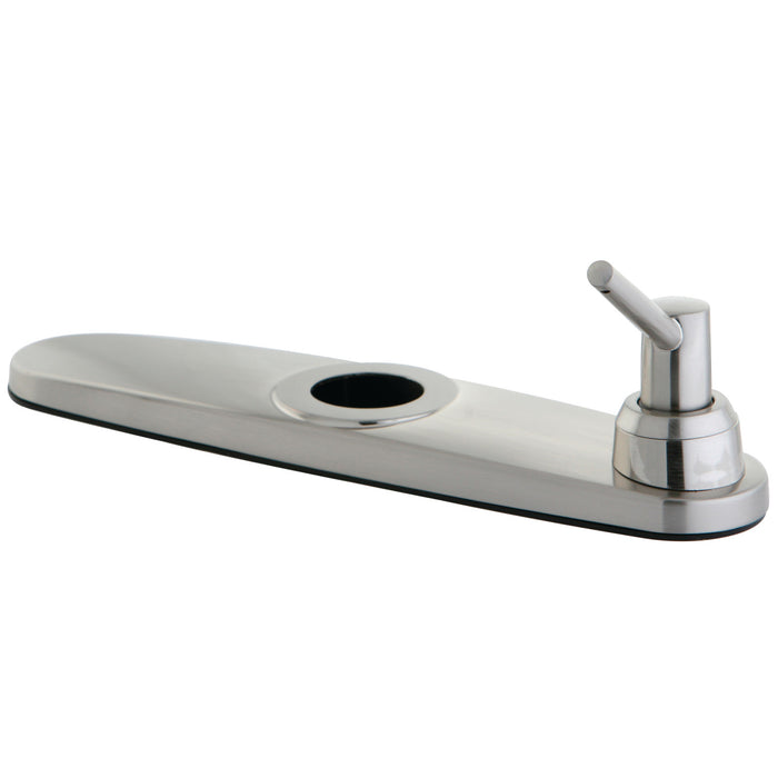 Kingston Brass KBDK708 Cover Plate With Soap Dispenser, Brushed Nickel