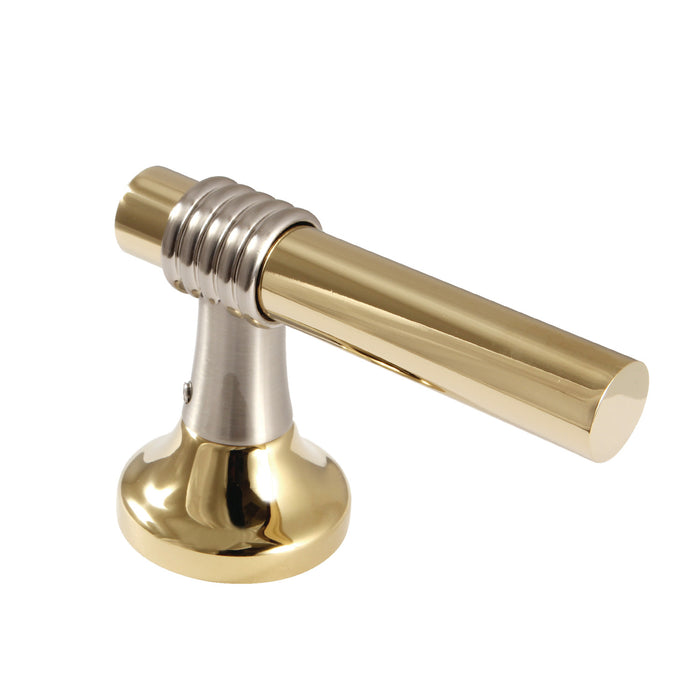 Kingston Brass KBH2639ML Lever Handle for KB3639 Valve, Brushed Nickel/Polished Brass