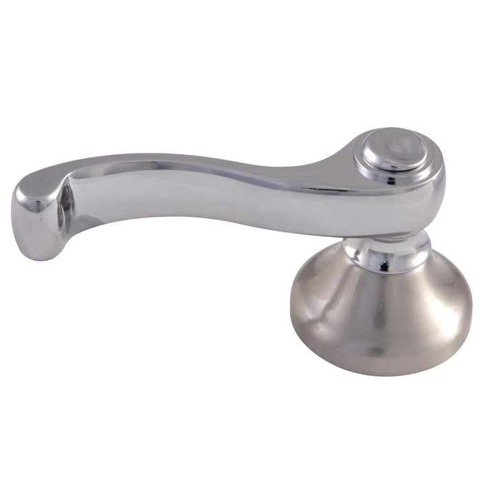 Kingston Brass KBH8637FL Handle for KB8637, Brushed Nickel/Polished Chrome