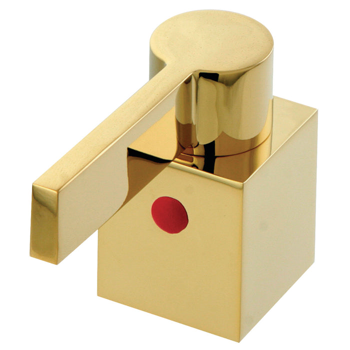 Kingston Brass KBH8662NQLH Hot Handle for KB8462NQL, Polished Brass