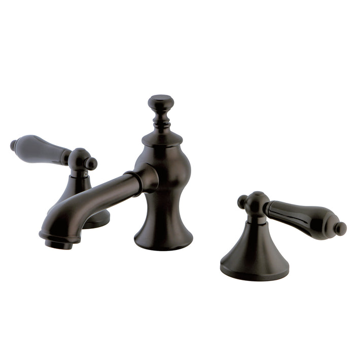 Kingston Brass KC7065PKL Duchess Widespread Bathroom Faucet with Brass Pop-Up, Oil Rubbed Bronze