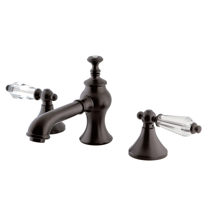 Kingston Brass KC7065WLL 8 in. Widespread Bathroom Faucet, Oil Rubbed Bronze