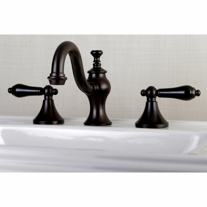 Kingston Brass KC7165PKL 8 in. Widespread Bathroom Faucet, Oil Rubbed Bronze