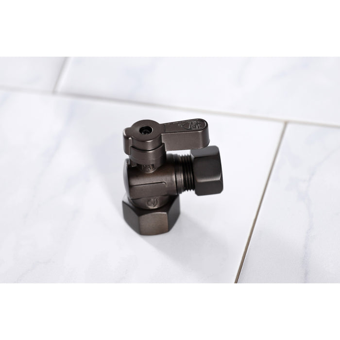 Kingston Brass KF4440ORB 1/2" FIP x 1/2" OD Comp Angle Stop Valve, Oil Rubbed Bronze