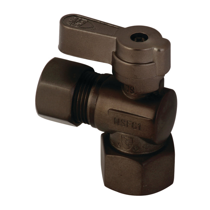 Kingston Brass KF4440ORB 1/2" FIP x 1/2" OD Comp Angle Stop Valve, Oil Rubbed Bronze