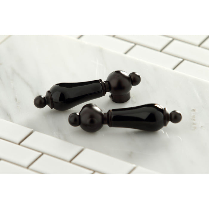 Kingston Brass KS1215PKL Duchess Wall Mount Bathroom Faucet, Oil Rubbed Bronze