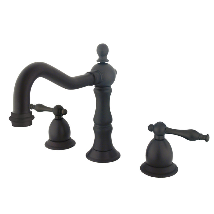 Kingston Brass KS1975NL 8 in. Widespread Bathroom Faucet, Oil Rubbed Bronze