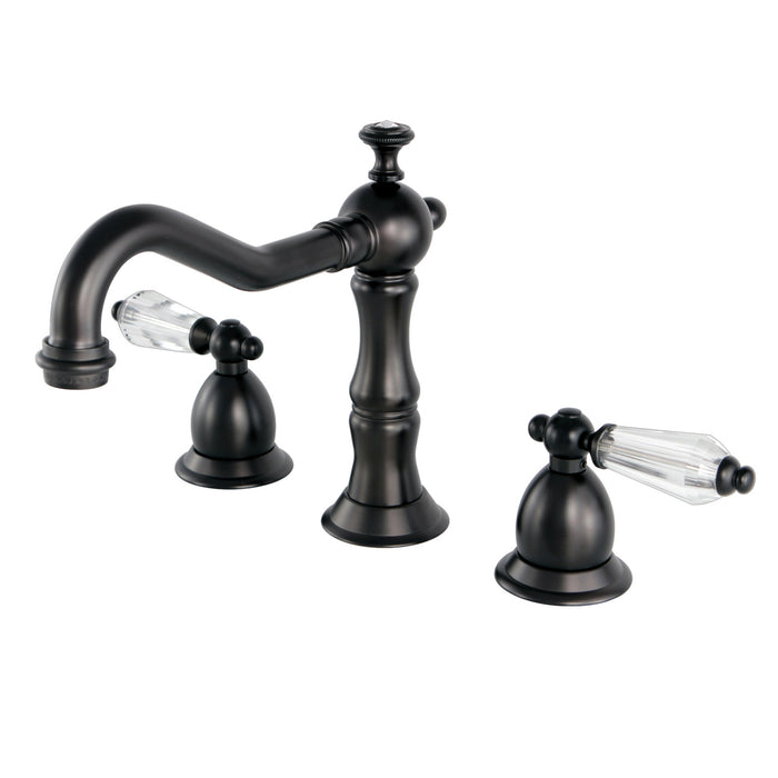 Kingston Brass KS1975WLL 8 in. Widespread Bathroom Faucet, Oil Rubbed Bronze