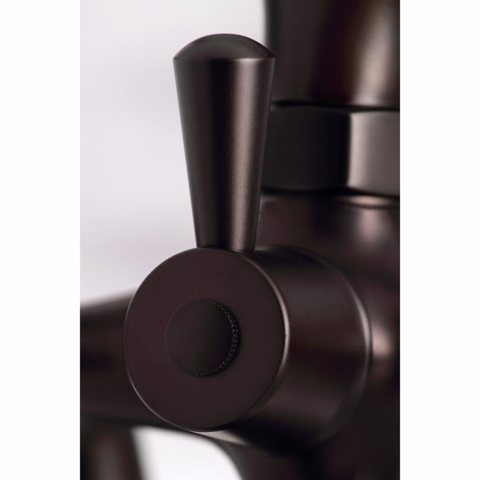 Kingston Brass KS267ORB Kingston Clawfoot Tub Faucet with Hand Shower, Oil Rubbed Bronze