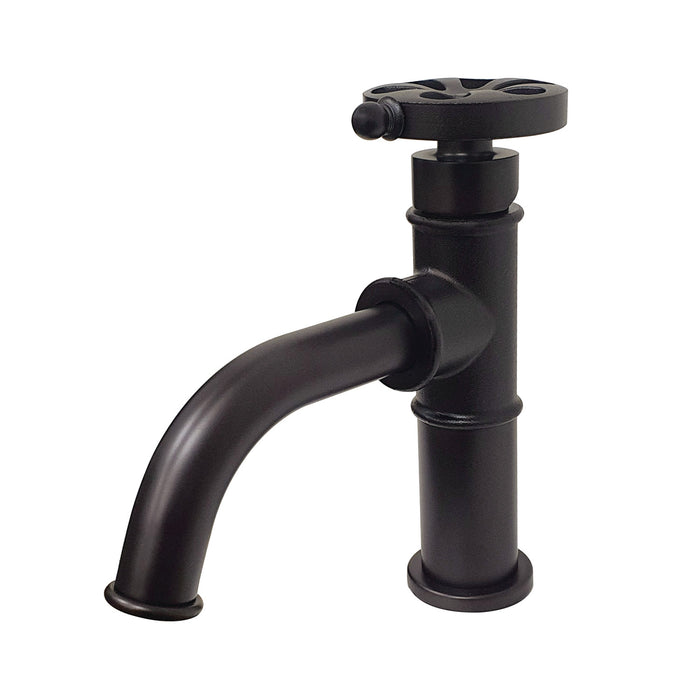 Kingston Brass KS2825RX Belknap Single-Handle Bathroom Faucet with Push Pop-Up, Oil Rubbed Bronze