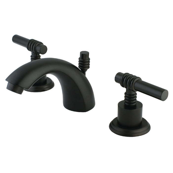 Kingston Brass KS2955ML Mini-Widespread Bathroom Faucet, Oil Rubbed Bronze