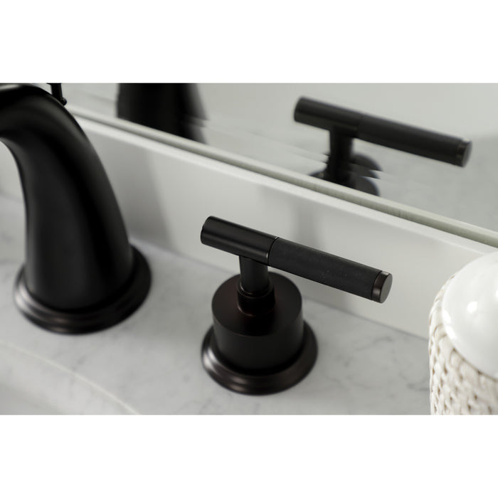 Kingston Brass KS2965CKL Kaiser Widespread Bathroom Faucet with Brass Pop-Up, Oil Rubbed Bronze