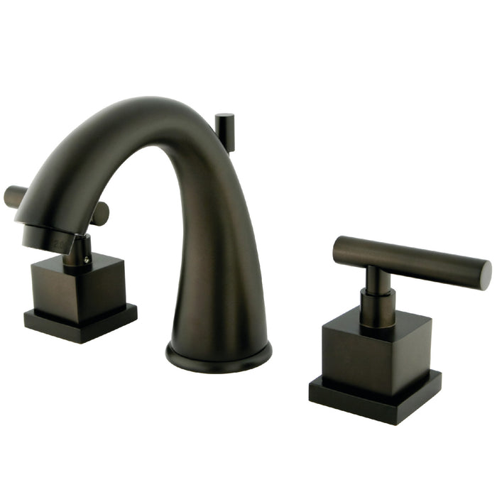 Kingston Brass KS2965CQL 8 in. Widespread Bathroom Faucet, Oil Rubbed Bronze