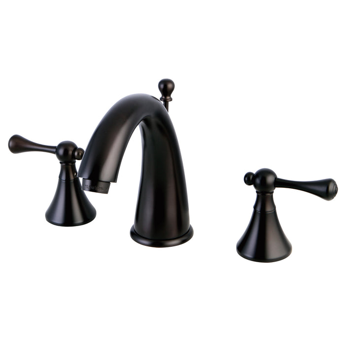 Kingston Brass KS2975BL 8 in. Widespread Bathroom Faucet, Oil Rubbed Bronze