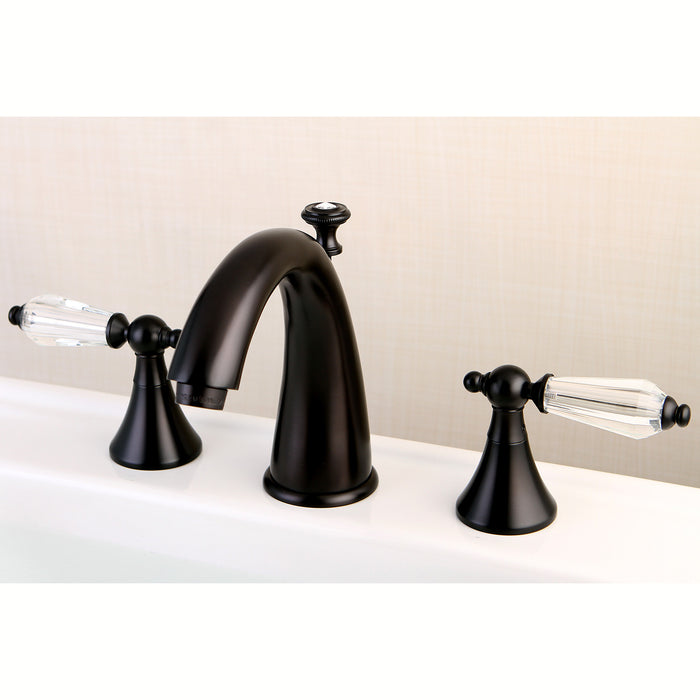 Aqua Eden KS2975WLL 8 in. Widespread Bathroom Faucet, Oil Rubbed Bronze