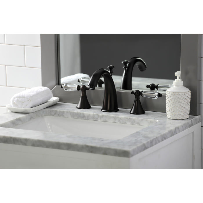 Aqua Eden KS2975WLL 8 in. Widespread Bathroom Faucet, Oil Rubbed Bronze