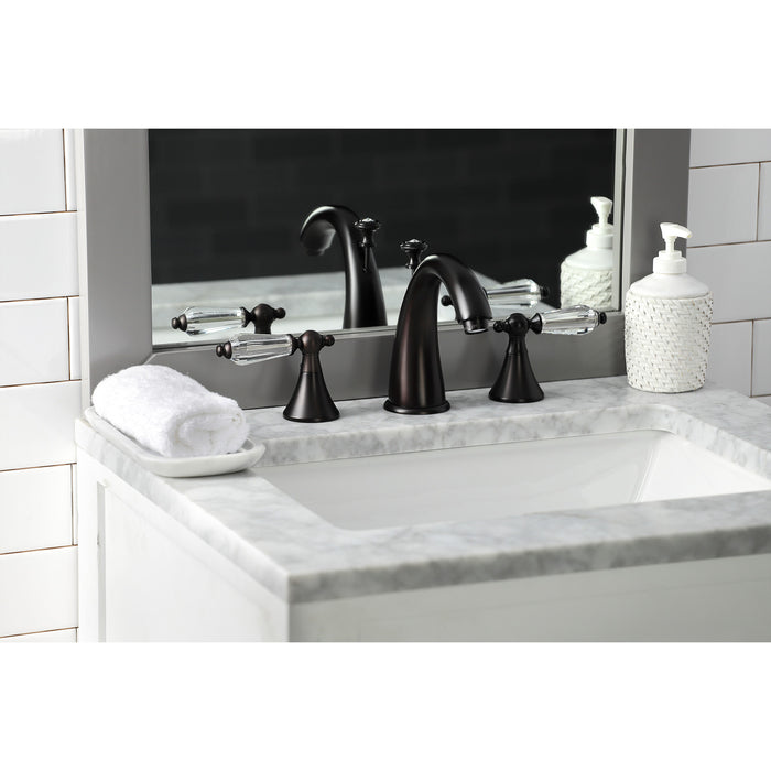 Aqua Eden KS2975WLL 8 in. Widespread Bathroom Faucet, Oil Rubbed Bronze