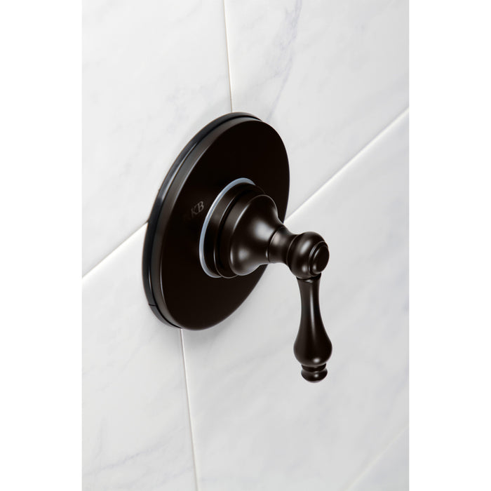 Kingston Brass KS3035AL 3-Way Diverter Valve with Trim Kit, Oil Rubbed Bronze