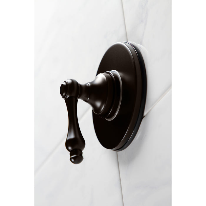 Kingston Brass KS3035AL 3-Way Diverter Valve with Trim Kit, Oil Rubbed Bronze