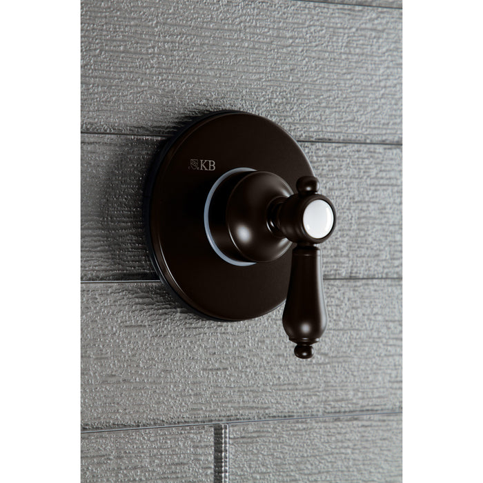 Kingston Brass KS3035BAL Heirloom 3-Way Diverter Valve with Trim Kit, Oil Rubbed Bronze