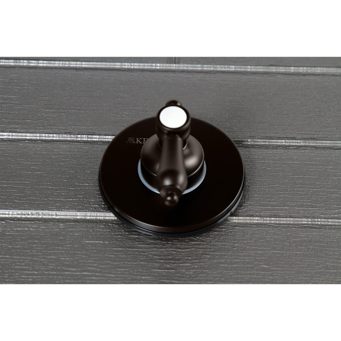 Kingston Brass KS3035BAL Heirloom 3-Way Diverter Valve with Trim Kit, Oil Rubbed Bronze