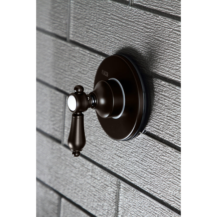 Kingston Brass KS3035BAL Heirloom 3-Way Diverter Valve with Trim Kit, Oil Rubbed Bronze