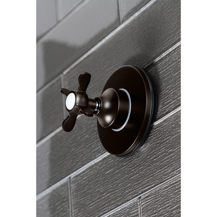 Kingston Brass KS3035BEX 3-Way Diverter Valve with Trim Kit, Oil Rubbed Bronze