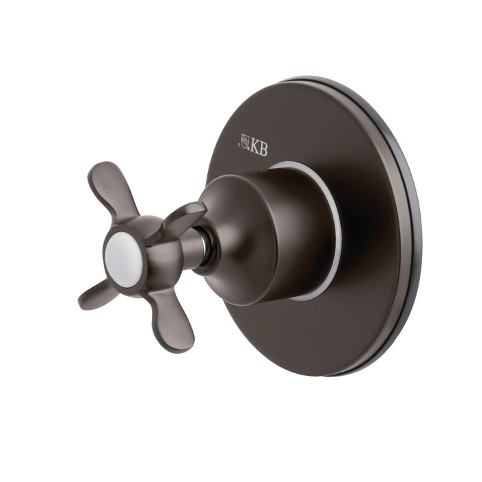 Kingston Brass KS3035BEX 3-Way Diverter Valve with Trim Kit, Oil Rubbed Bronze