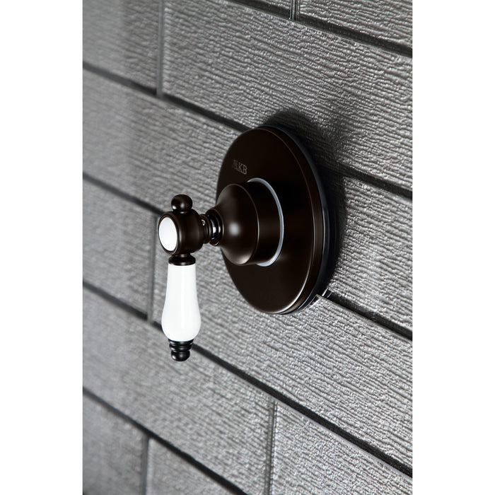 Kingston Brass KS3035BPL Bel-Air 3-Way Diverter Valve with Trim Kit, Oil Rubbed Bronze