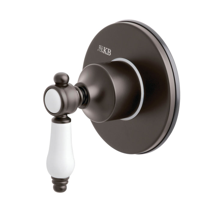 Kingston Brass KS3035BPL Bel-Air 3-Way Diverter Valve with Trim Kit, Oil Rubbed Bronze