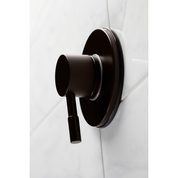 Kingston Brass KS3035DL Concord 3-Way Diverter Valve with Trim Kit, Oil Rubbed Bronze