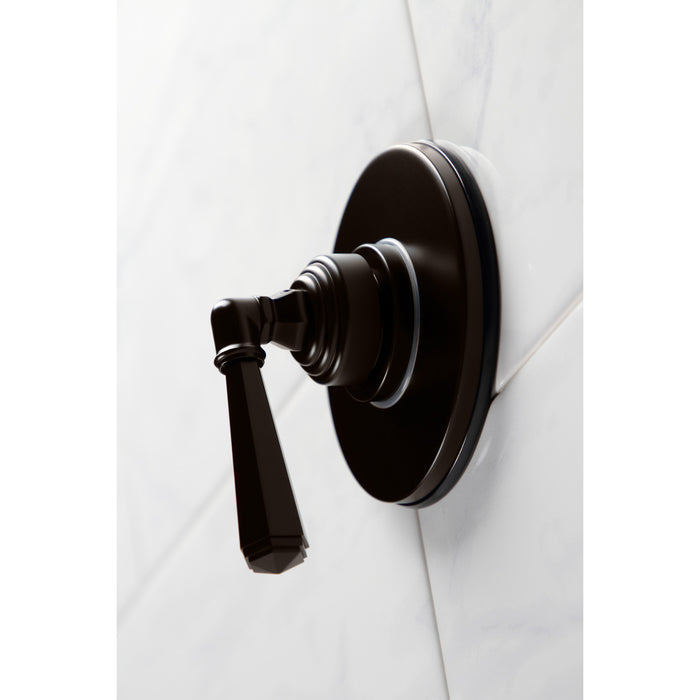 Kingston Brass KS3035HL 3-Way Diverter Valve with Trim Kit, Oil Rubbed Bronze