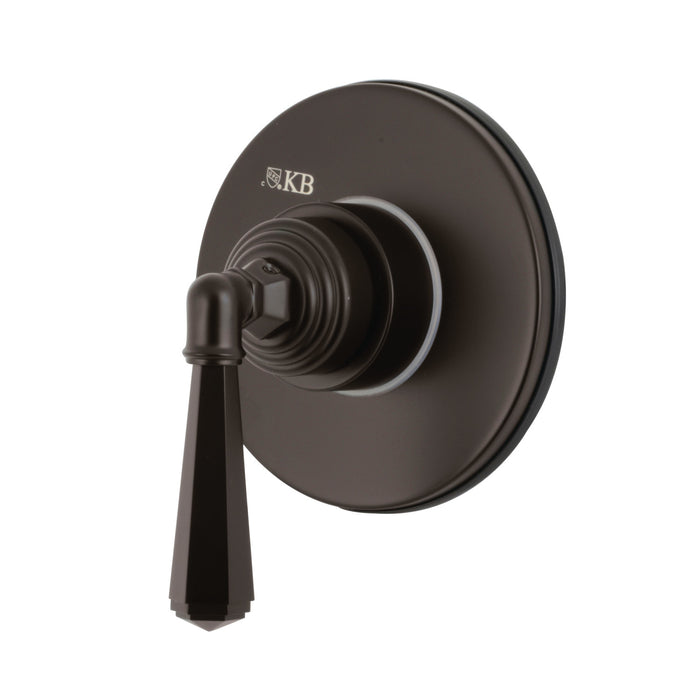 Kingston Brass KS3035HL 3-Way Diverter Valve with Trim Kit, Oil Rubbed Bronze