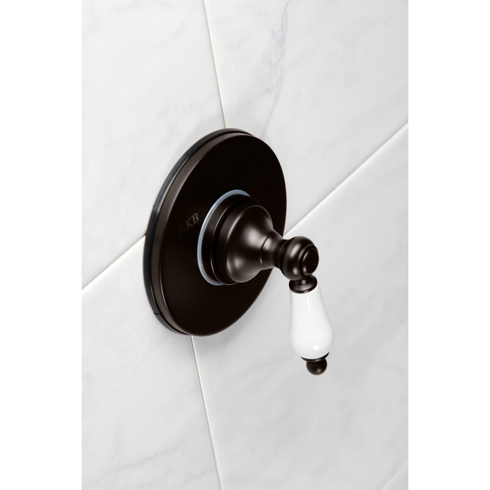 Kingston Brass KS3035PL 3-Way Diverter Valve with Trim Kit, Oil Rubbed Bronze