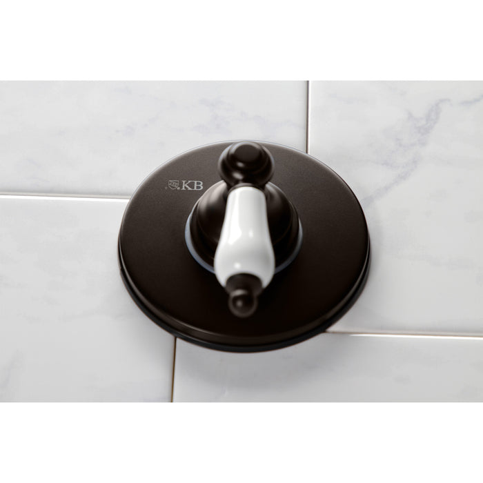 Kingston Brass KS3035PL 3-Way Diverter Valve with Trim Kit, Oil Rubbed Bronze